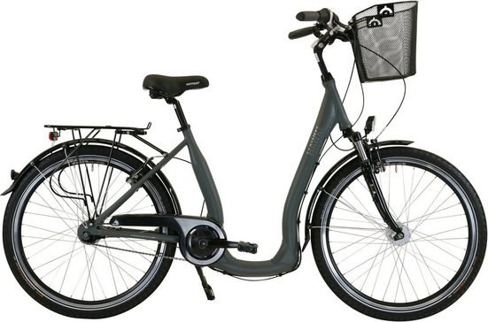 HAWK Bikes Cityrad »HAWK City Comfort Deluxe Plus Grey HAWK Bikes Cityrad »HAWK City Comfort Deluxe Plus Grey