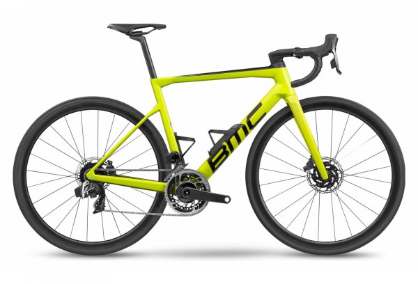 BMC TEAMMACHINE SLR01 FOUR RENNRAD SRAM FORCE ETAP AXS 12S 700 MM GELB 2022 BMC TEAMMACHINE SLR01 FOUR RENNRAD SRAM FORCE ETAP AXS 12S 700 MM GELB 2022
