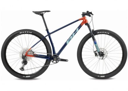 MOUNTAINBIKE SEMI-RIGID BH ULTIMATE RC 6.5 SHIMANO DEORE XT 12V 29'' BLAU ORANGE 2022