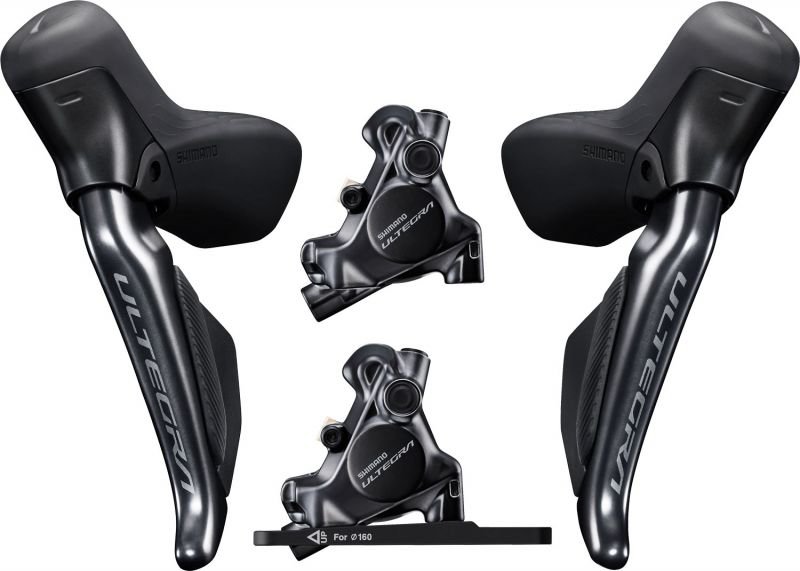 Shimano ULTEGRA Di2 ST-R8170+BR-R8170 2x12-fach Scheibenbremsen-Set Shimano ULTEGRA Di2 ST-R8170+BR-R8170 2x12-fach Scheibenbremsen-Set