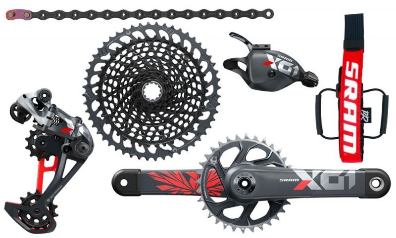 SRAM X01 Eagle DUB 12-fach Gruppe Boost 10-52 170mm + Tube Frame Strap SRAM X01 Eagle DUB 12-fach Gruppe Boost 10-52 170mm + Tube Frame Strap